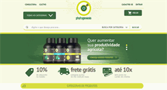 Desktop Screenshot of phbio.com.br